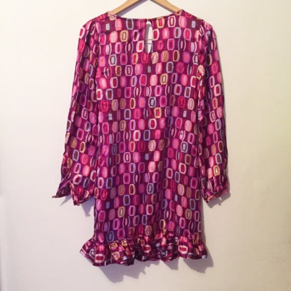 Lord & Taylor Context Geometric Shift Dress - Picture 7 of 8